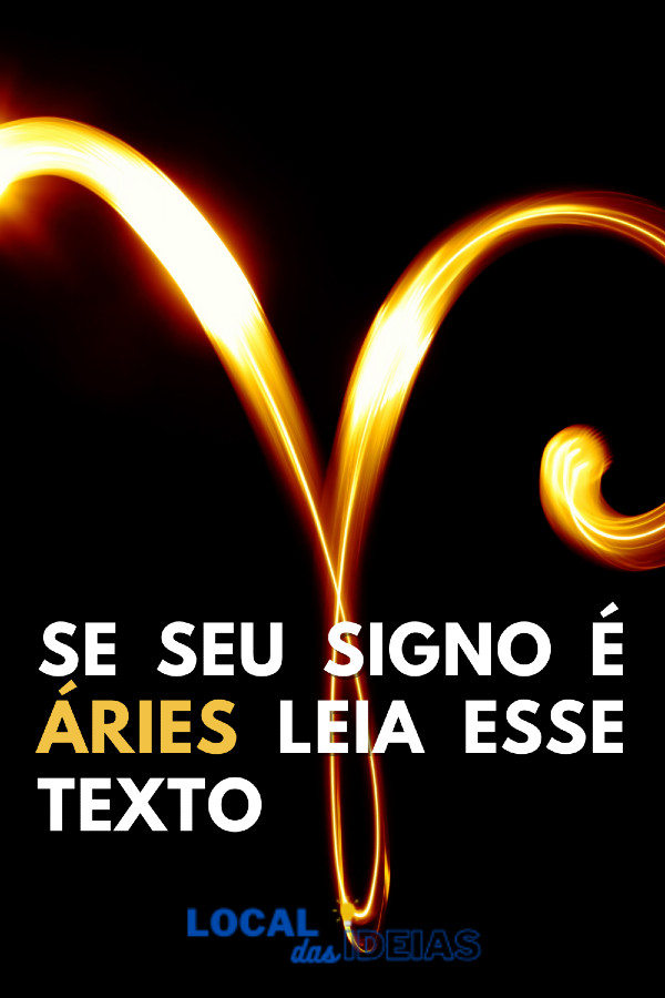 Read more about the article Se Seu Signo é Áries Leia Esse Texto