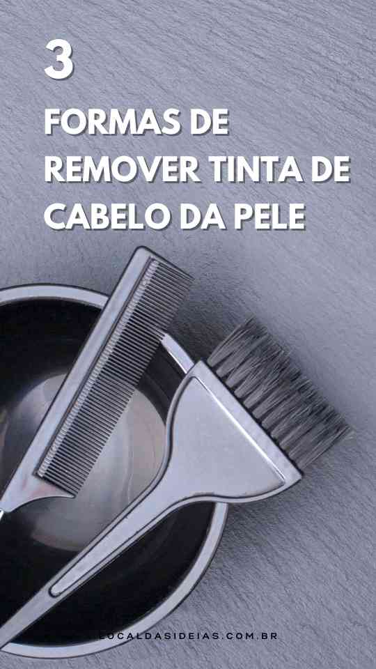You are currently viewing 3 Formas de Remover Tinta de Cabelo da Pele