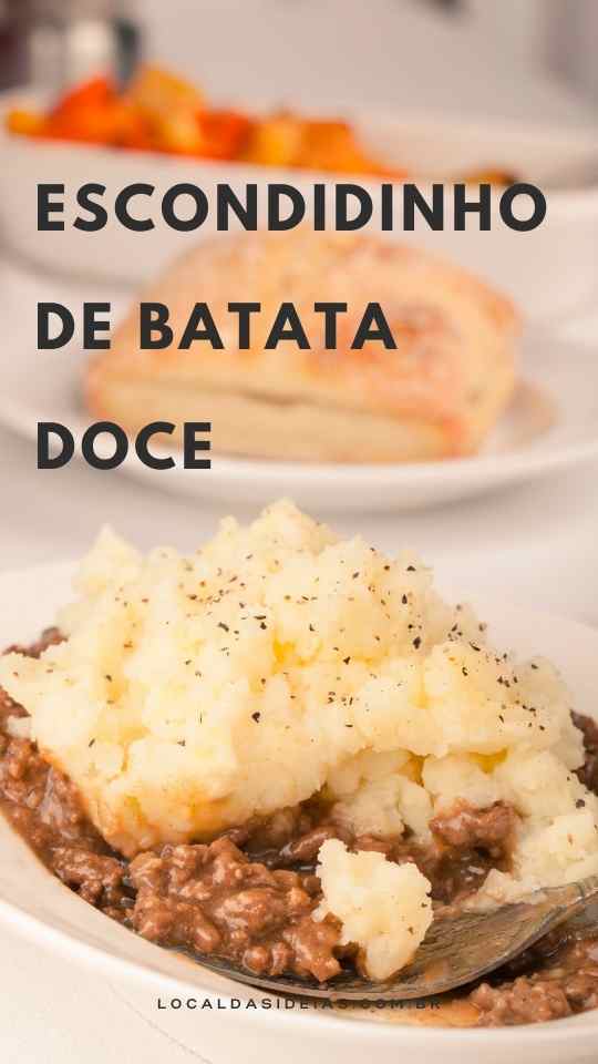 You are currently viewing Receita Almoço Saudável e Rápido de Escondidinho de Batata Doce 
