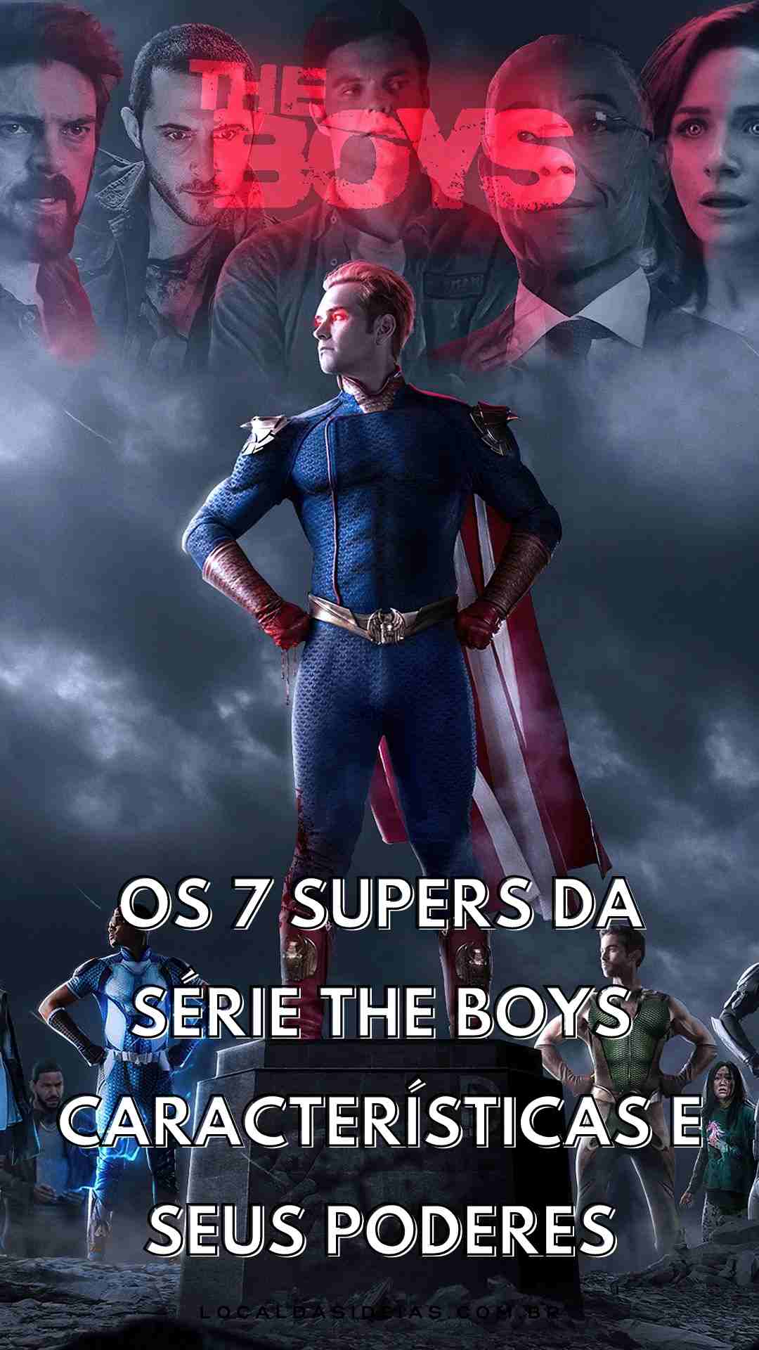 You are currently viewing Os 7 Supers da série The Boys
